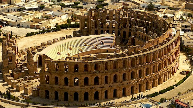 Tunesien: Amphitheater in El Jem