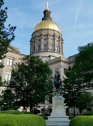 Georgia State Capitol in Atlanta, USA