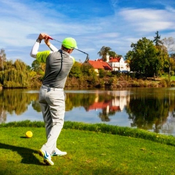 Einer der schönsten Golfplätze in Polen