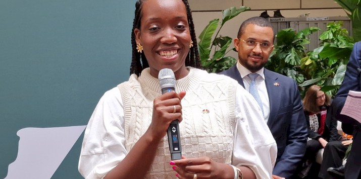 ITB Berlin Einf&uuml;hrung am Stand Angola